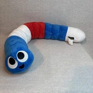 Cute Slither.io 2‎ Foot (24 Inch) Long Bendable Posable Plush Snake Toy! RARE